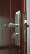 卧室不锈钢房门锁老式大58锁老式木门通用型，门把手家用锁具旧门换