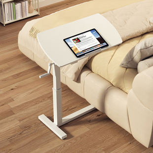 床边桌可移动升降家用沙发边小桌子书桌，笔记本电脑桌站立式工作台