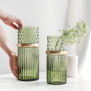价不买后悔欧式透明玻璃花瓶花器花艺插花家居摆件