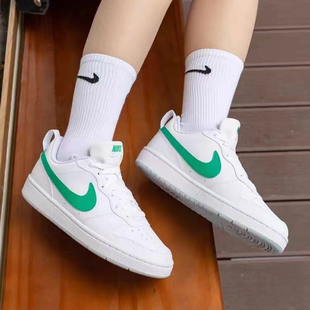 NIKE COURT BOROUGH LOW 耐克低帮女子经典休闲鞋板鞋DV5456-108