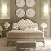 欧式床奢华床卧室，1.8米实木真皮公主，床新古典家具双人卧室床