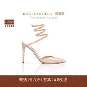 RENE CAOVILLA CLEO系列绑带尖头高跟凉鞋 RC女鞋