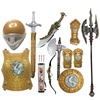 凯甲勇士衣服万圣节儿童盔甲古代罗马玩具可穿服装道具