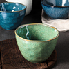 日式窑变陶瓷碗家用米饭碗沙拉碗面碗大汤碗创意网红早餐碗水果碗