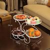 欧式水果盘现代客厅家用多层水果篮创意时尚干果点心盘茶几糖