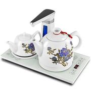 陶瓷茶壶全自动上水电热水壶智能家用功夫茶具茶道电磁炉煮水茶壶