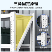 定制广州仓库仓储家用多层板材可拆装货架置物架轻型库房可移动板