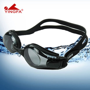 英发近视泳镜有度数防水防雾大框泳镜男女通用高清游泳眼镜OK3800