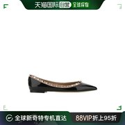 99新未使用香港直邮valentinovalentino女士黑色，尖头平底鞋