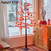 新年装饰品2022虎年红辣椒挂件过年春节置新房室内客厅梅花树灯