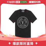 香港直发versace范思哲金属色，男士短袖t恤logo印花透气吸汗舒适