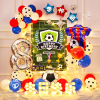 足球主题生日派对场景布置气球 男生男孩儿童礼物世界杯氛围装饰