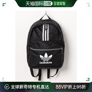 日本直邮adidas男士经典黑色尼龙背包IT7601 6742070001