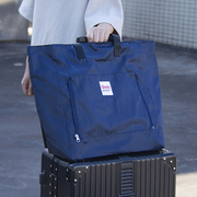 旅行包手提行李袋l女大容量轻便健身包出差短途套拉杆箱防水折叠