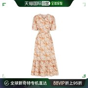 韩国直邮4CUS 连衣裙 发泡印花 艺术字 连衣裙 (SG2TSF114)