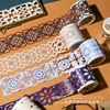 合成纸镂空手帐胶带北非风情摩洛哥异形复古手账装饰