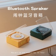 other/其他 其他复古黑胶无线蓝牙音箱电脑闹钟便携小音响低音炮