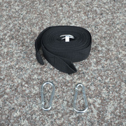 户外木棍加厚帆布吊床，专用绑带吊绳绑绳配弹簧，挂扣s扣