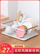 厨房沥水碗架碗筷架碗柜，置物架沥碗架沥水架置物架，碗碟餐具收纳架