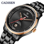 士机械表时尚手表士手表品牌卡迪森防水男商务不锈钢