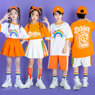 六一儿童啦啦队表演服装幼儿园，演出服团体操小学生运动会班服套装