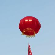 升空气球空飘球庆典广告飘空大气球婚庆条幅印字金色球装饰 拱门