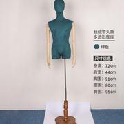 服装店模特道具女高档橱窗婚纱展示架子模型半身韩假人体男模特台