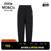 little moco童装春秋装男童牛仔裤长裤儿童裤子休闲裤束脚裤女童