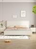 北欧全实木床现代简约白色1.5m单双人床小户型1米8主卧室储物婚床