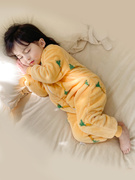 一岁半睡袋东穿的衣服儿童防踢被冬天晚上神器宝宝睡觉防冻睡衣