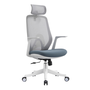现代简约设计师办公职员会议工程创意搭配电脑网椅休闲办公转椅子