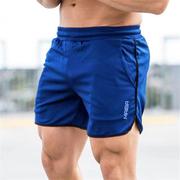 速干运动短裤男宽松薄款休闲训练深蹲5分五分裤跑步健身透气裤子