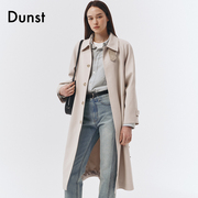 Dunst2023春季中性插肩袖羊毛风衣时尚百搭款外套UDTR3A101