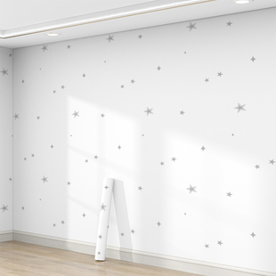 纯色墙纸自粘防水防潮卧室温馨壁纸，墙贴墙壁墙面，装饰遮丑墙上贴纸