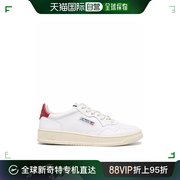 香港直邮autry男士红色运动鞋，aulmll21