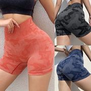 High waisted camouflage hot pants for women 女士高腰迷彩热裤