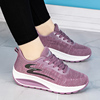 2023年秋季韩版休闲运动女鞋女士跑步鞋增高5厘米厚底摇摇旅游鞋
