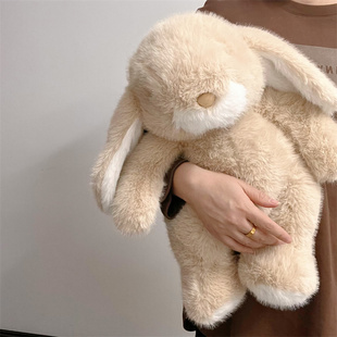 正版摩卡兔子毛绒玩具美拉德长耳朵兔子公仔布娃娃生日礼物送女生