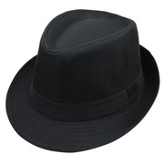 速发白色礼帽男女春夏季爵士，帽子男黑色绅士帽，英伦时尚潮遮阳小礼