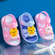 夏季软底防滑1-3岁卡通小白兔，婴儿宝宝学步鞋男宝宝儿童凉鞋男女