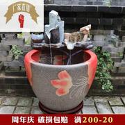景德镇陶瓷鱼缸特大号锦鲤，缸养乌龟的专用缸睡碗莲花盆荷花缸