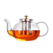 耐热高温过滤玻璃茶壶单壶茶水壶加厚泡茶壶茶水分离茶杯家用单壶