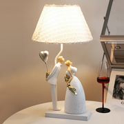 贝汉美创意结婚装饰台灯婚房卧室床头小夜灯氛围，简约现代新婚礼物
