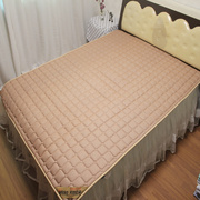 发热床垫保暖加厚防滑可折叠床垫床，褥子1.5米1.8m
