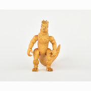 哥斯拉摆件手办咸蛋超人，怪兽玩偶恐龙模型，男孩玩具金色小孩子礼物