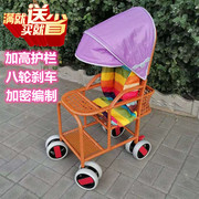 婴儿竹藤推车轻便夏季藤椅藤编竹子竹编宝宝，小孩儿童可坐小推车