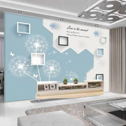 18d电视背景墙壁纸客厅大型装饰壁画无缝壁布3d影视墙布2023