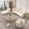 美式实木沙发奢华123组合沙发大别墅高端沙发奶油风客厅沙发