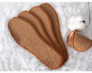羊驼绒加厚加绒棉鞋垫男女士冬季防寒舒适保暖防臭透气运动鞋垫