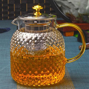 超大不锈钢玻璃内胆过滤茶壶304加厚茶水耐热水壶蒸煮泡茶壶餐厅